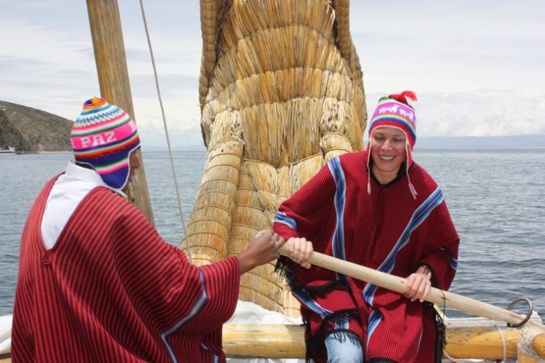 ponchos - gifts from boliva 