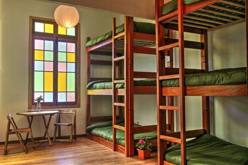 bunkbeds at 3600 hostel