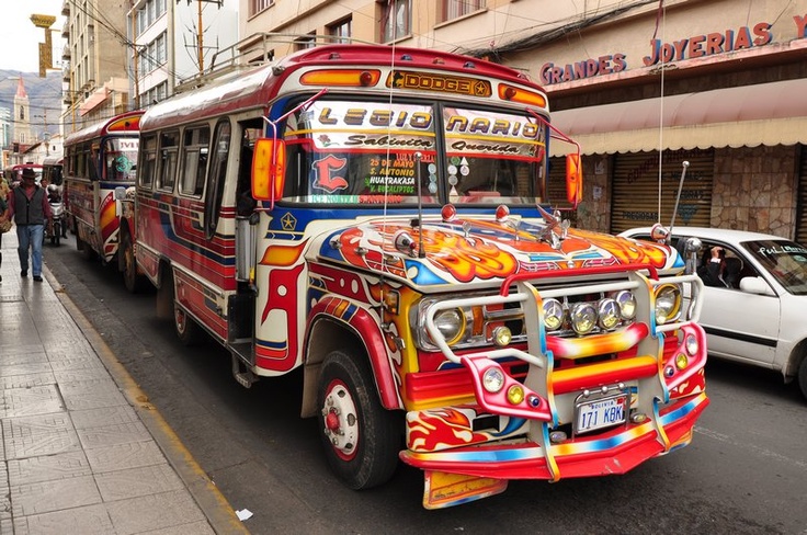 Micros Transportation in Bolivia