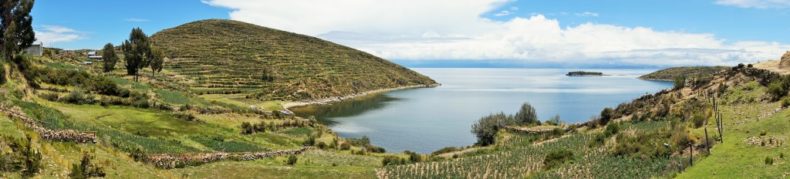 Isla del Sol, panoramic view