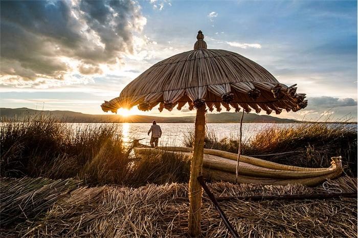 Uros Islands Lake Titicaca