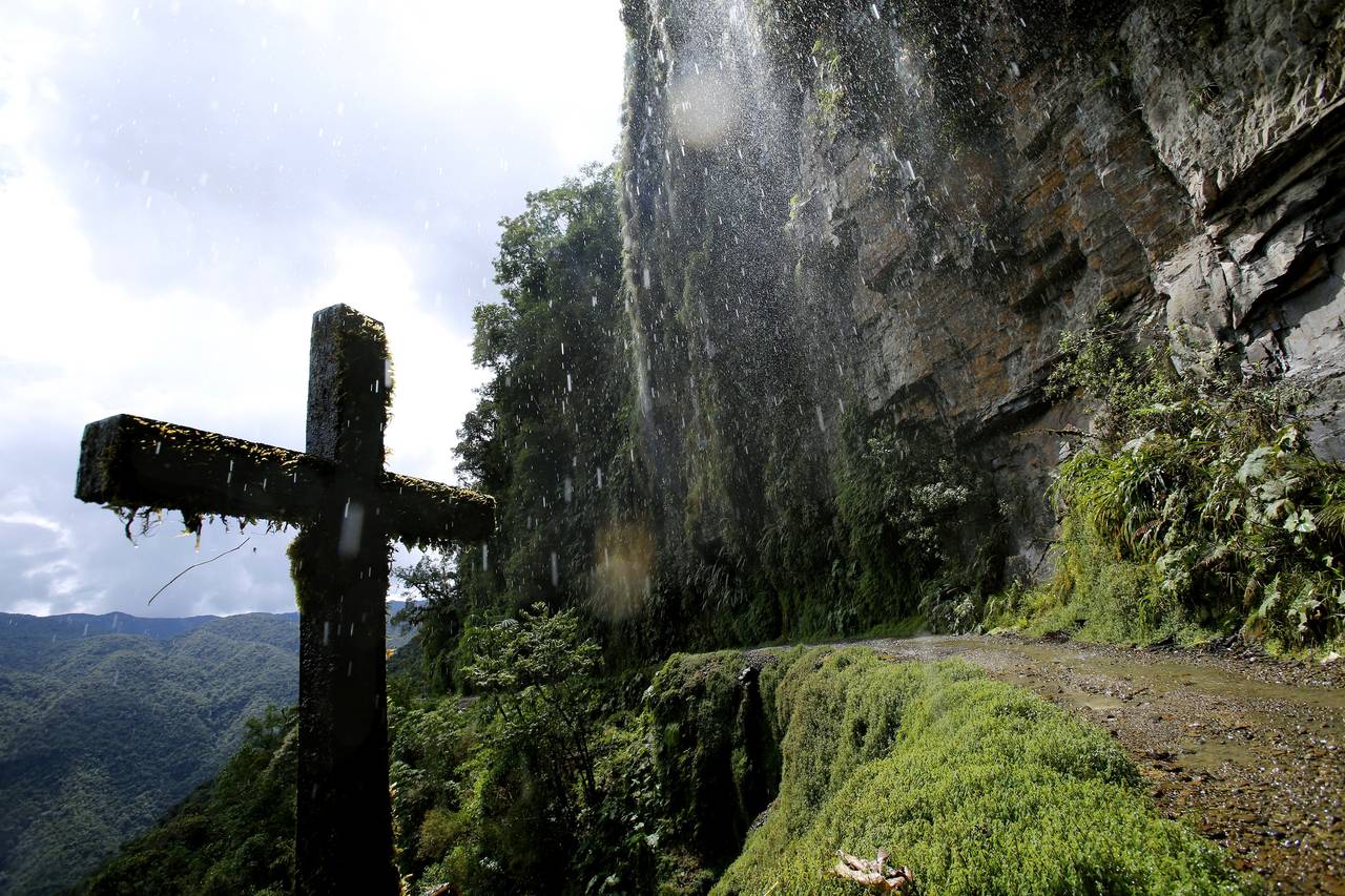 Death Road Bolivia Cross