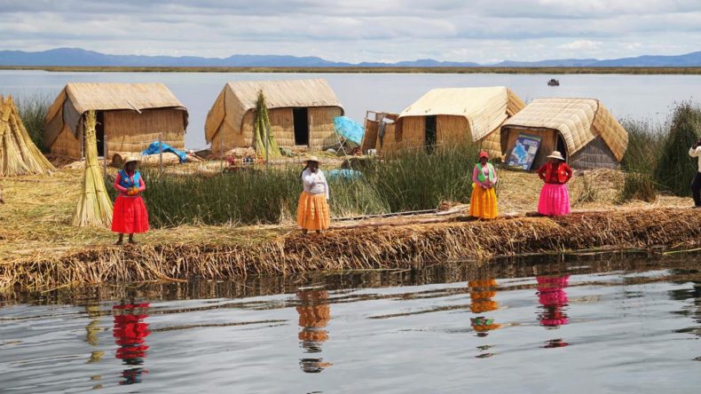 Uros Islands woman