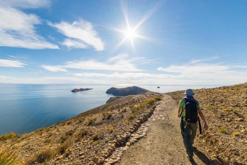 Isla del Sol bolivia - caminata