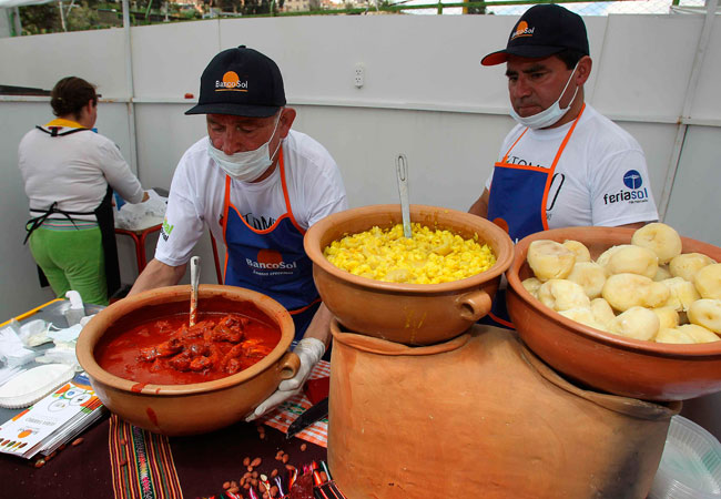 Modongo. Street Food La Paz, Bolivia.