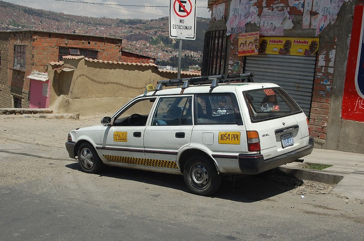 Taxi Transportation in Bolivia 