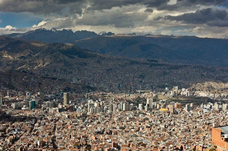 Coisas para fazer em La Paz - Vista da cidade