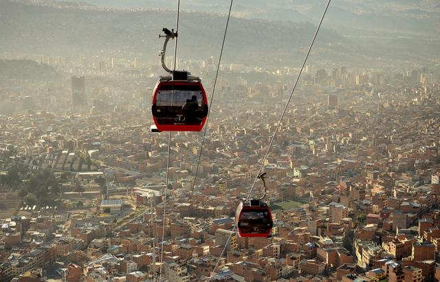 o que fazer em La Paz - Teleferico