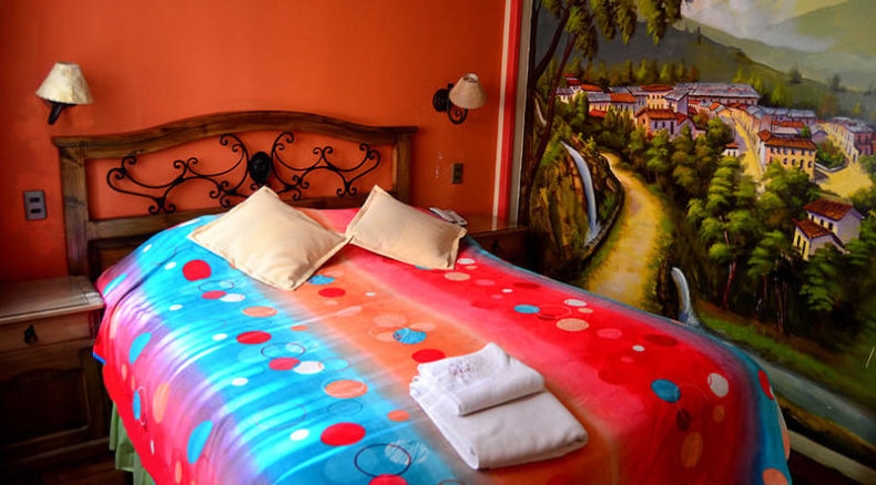 estrella andina's room decoration. One of the best hostels in la paz