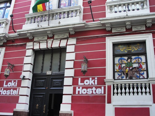 Loki La Paz's facade