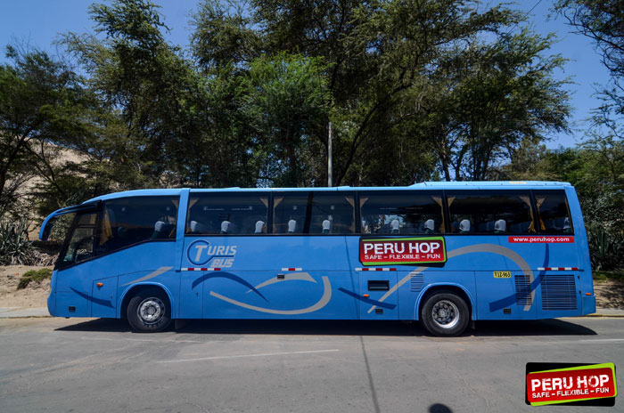viajando en bus por perú